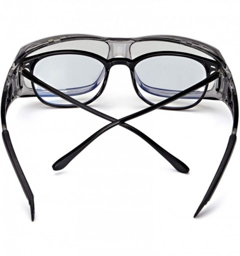 Shield Photochromic Sunglasses Activities Prescription - Grey Frame Photochromic Polarized Fit Over Sunglasses - C918S406ONT ...
