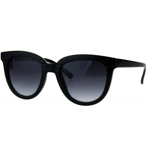 Square Womens Designer Fashion Sunglasses Stylish Chic Trendy Shades UV 400 - Black - C81876CGNEX $12.87