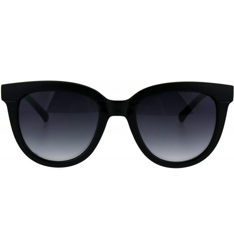 Square Womens Designer Fashion Sunglasses Stylish Chic Trendy Shades UV 400 - Black - C81876CGNEX $12.87
