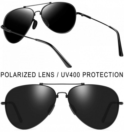 Goggle Classic Sunglasses for Women Men Metal Frame Mirrored Lens Designer Polarized Sun glasses UV400 - CY18S9ZK55W $13.30