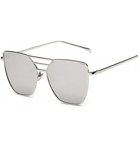 Aviator Luxury Sunglasses Women Brand Desinger Metal Mirror Sun Glasses For Women 1 - 5 - CF18XE9TUZS $8.22