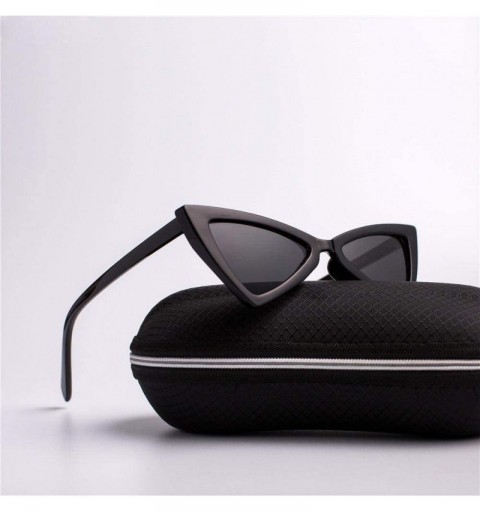 Aviator Fashion Retro Sunglasses Ladies Fashion Cat Eye Luxury Brand Designer C6 - C4 - CB18YR3W295 $8.88