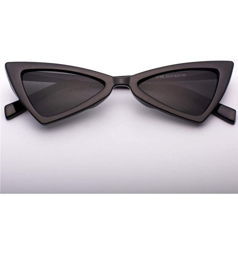 Aviator Fashion Retro Sunglasses Ladies Fashion Cat Eye Luxury Brand Designer C6 - C4 - CB18YR3W295 $8.88