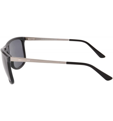 Oversized TR90 Frame Men's Myopia Polarized Sunglasses Driving Fishing Cycling Glasses-SH5001 - CI19333MXN8 $21.78