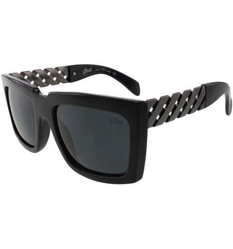 Square New York Casero Polarized Sunglasses - Gunmetal - CO196MU80R2 $85.33