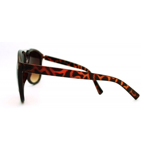 Aviator Retro Fashion Unisex Sunglasses Vintage Racer Aviators - Tortoise - C611L73AC71 $11.45
