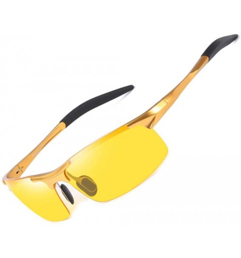 Sport Driving Polarized Sunglasses For Men & Women UV Protection Ultra Lightweight Al Mg - Rp-07 - CW18S0QID0Z $52.06