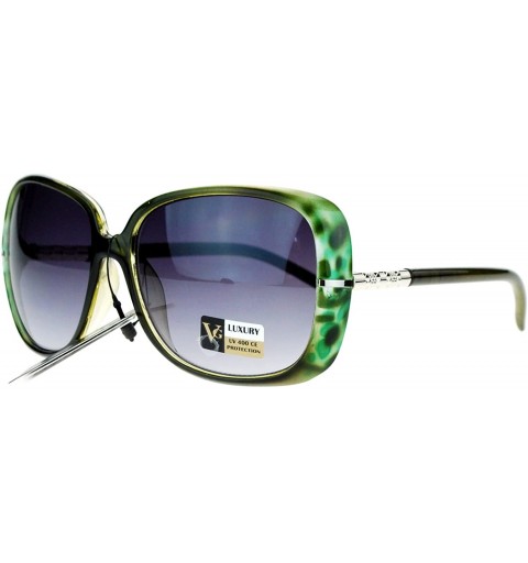 Oversized Womens Rod Temple Celebrity Oversize Butterfly Sunglasses - Green - CZ121PFS25P $10.56