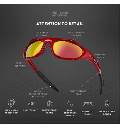 Sport Kids Teen Boys Sunglasses Age 8-16 Performance Sport Cycling Baseball Running Skiing Wrap Around Shades - CL11OXJXTAD $...