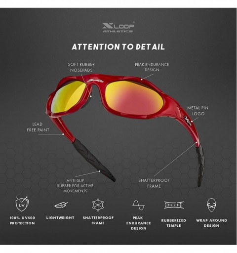 Sport Kids Teen Boys Sunglasses Age 8-16 Performance Sport Cycling Baseball Running Skiing Wrap Around Shades - CL11OXJXTAD $...