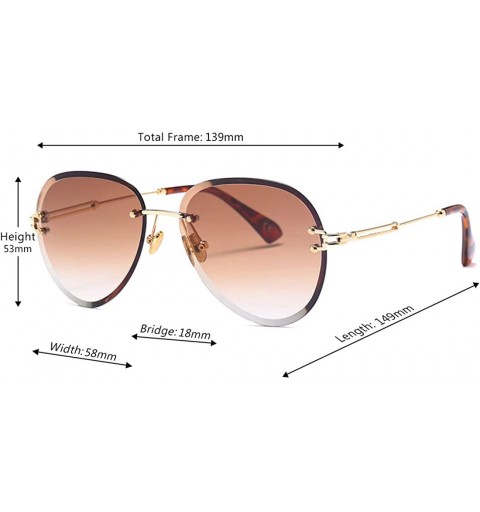 Round Fashion Men's and Women's Round Resin Lenses Oversized Sunglasses UV400 - Brown - C218NE3X63C $13.90