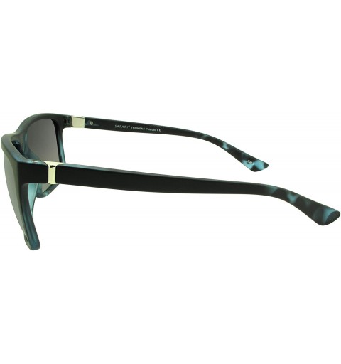 Oversized Polarized Sunglasses for Women Men - LP10601 - Blue Tortoiseshell / Grey Gradient Lens - CU18HLKWC02 $39.95