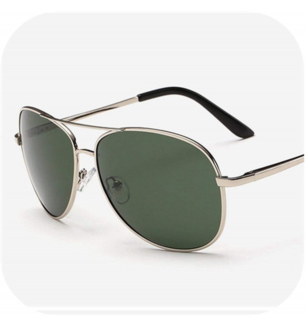 Oval New Pilot Polarized Men Sunglasses Fashion Ladies Glasses UV400 Oval Metal Frame Sports Driving - C3 - C6198AIGOAG $31.04