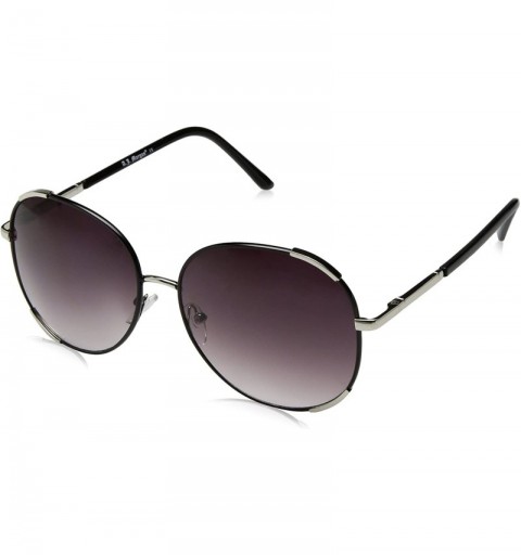 Round Women's Marnie Round Sunglasses - Black - C2185IOYTOQ $11.90