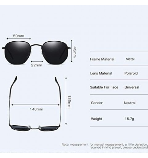 Aviator Polarizing sunglasses for men and women - B - CC18QC0XQR0 $25.98