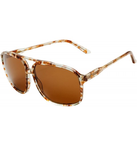 Sport Classic Aviator Sports Car Inspired Sunglasses - Driver Glasses For Men/Women - Luna - CO18E3AI0WR $31.31