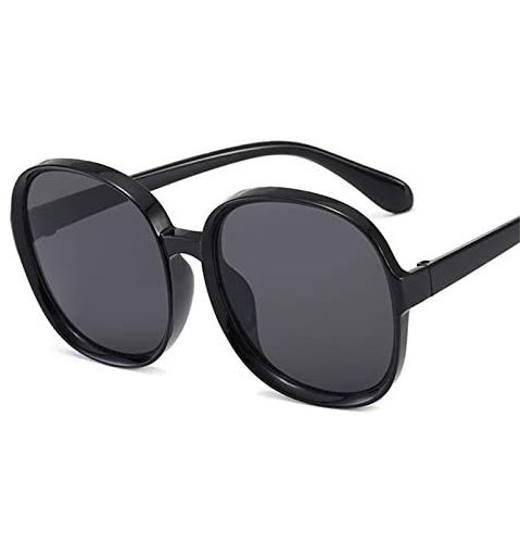 Round luxury round sunglasses woman Oversized female glasses gradient fashion Brand women sun glasses ladies Retro - C2 - C51...