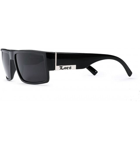 Rectangular Dark Lens Sunglasses 8loc91026 - CR11S2H7WEH $8.04