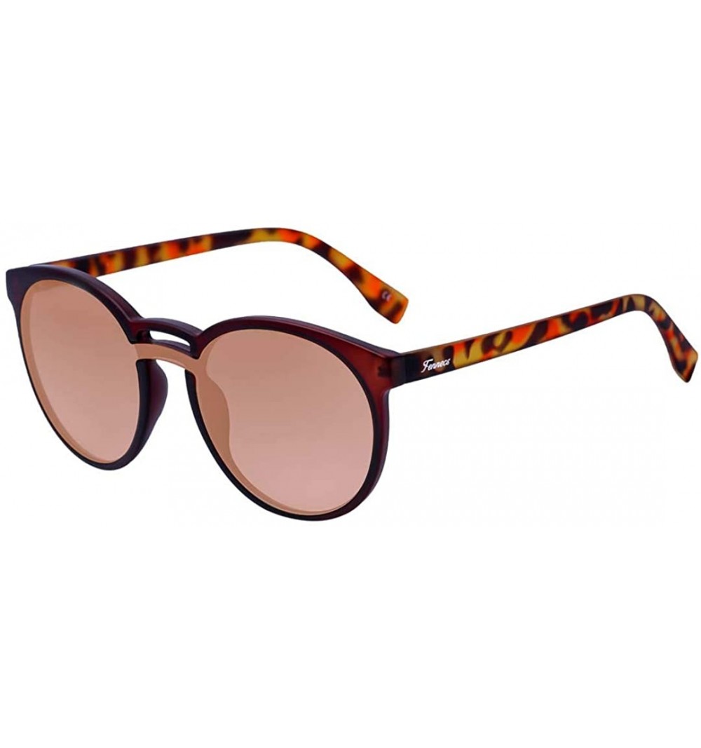 Oval Sunglasses Palo de Rosa - CA18I6QYTDX $56.78