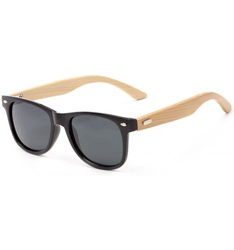 Square Sunglass Warehouse Mohawk - Plastic Retro Square Men's & Women's Full Frame Sunglasses - CS12NV34O9V $21.09