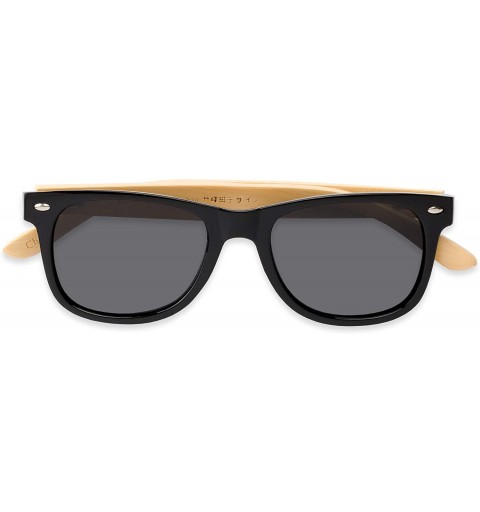 Square Sunglass Warehouse Mohawk - Plastic Retro Square Men's & Women's Full Frame Sunglasses - CS12NV34O9V $21.09