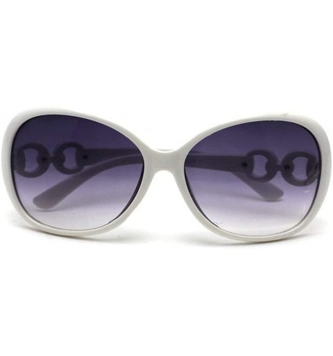 Sport Fashion Lady Sunglasses Driving Glasses Large Frame Polarized Sunglasses - Black 2 - CN18UTDHZS2 $39.99