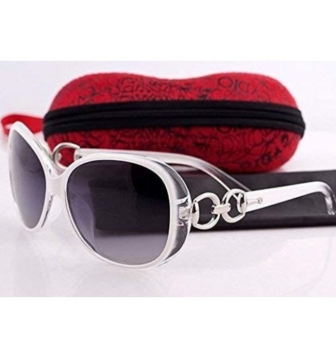 Sport Fashion Lady Sunglasses Driving Glasses Large Frame Polarized Sunglasses - Black 2 - CN18UTDHZS2 $66.11