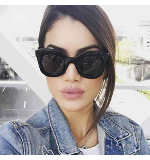 Aviator New Modern Womens Sunglasses Brand Designer Bloggers C1 As Photos Show - C7 - C518XQY86Z8 $12.42