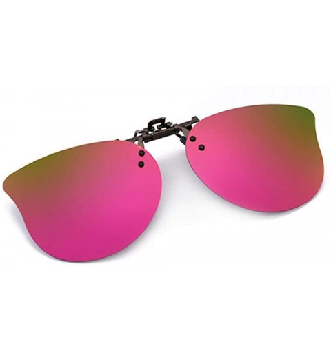 Aviator Kids Polarized Sunglasses Clip Boys Girls Cute Children Clip On C2 Bear Blue - C2 Bear Pink - CT18XDWXGYH $8.11