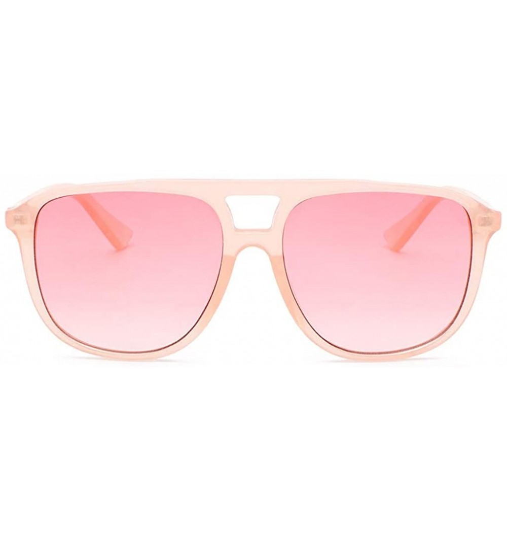Round Clearance!!! Polarized Sunglasses Women Men Retro Sunglasses Full Frame sunglasses Round Mirrored Lens - Pink - C918UGI...