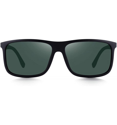 Square Polarized Square Sunglasses for Men Sports Aluminum Legs O8132 - G15 - CP18MDD80CY $15.16