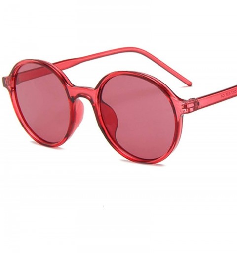 Goggle Luxury Sunglasses Women Classic Gradient Brand Big Frame Sun Glasses Vintage Round Sunglass Goggles UV400 - CW198A98GN...