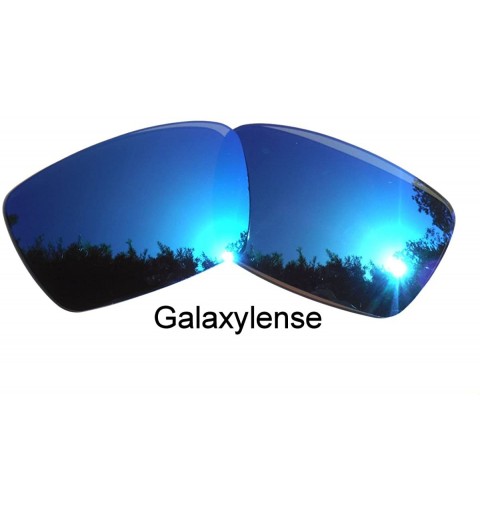 Oversized Replacement Lenses for Oakley Fuel Cell Blue Color Polarized - Blue - C81221Z5LS9 $12.38