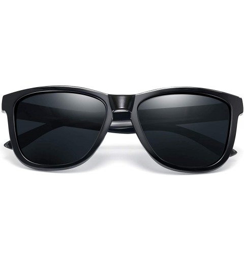Oversized Square Polarized Sunglasses for Men Women - Designer lightweight Retro Mens Womens Sunglasses UV protection - CU18S...