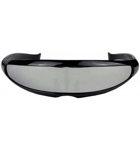 Oval Women Man Outdoor Fishtail Uni-Lens Sunglasses Riding Cycling Glasses Eyewear Classic Eye - Multicolor 2 - CG18S9Q2NMD $...