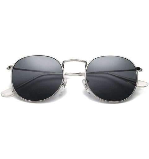 Square 2020 Fashion Oval Sunglasses Women E Small Metal Frame Steampunk Retro Sun Glasses Female Oculos De Sol UV400 - CX199C...
