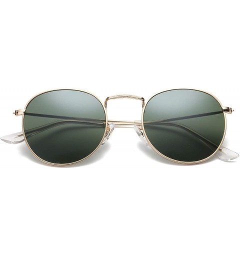 Square 2020 Fashion Oval Sunglasses Women E Small Metal Frame Steampunk Retro Sun Glasses Female Oculos De Sol UV400 - CX199C...