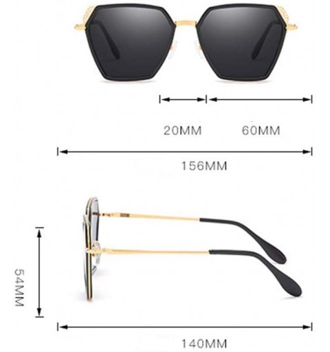 Sport Sunglasses Large Square Fashion Sunglasses Unisex Polarized Sunglasses - 6 - CP1906C8553 $59.53