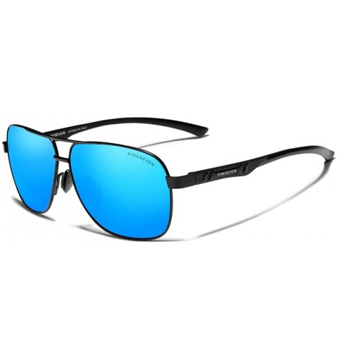 Aviator Men's Sunglasses Polarized UV400 Al-Mg Ultra Light - CW18RMYYUQ4 $15.21