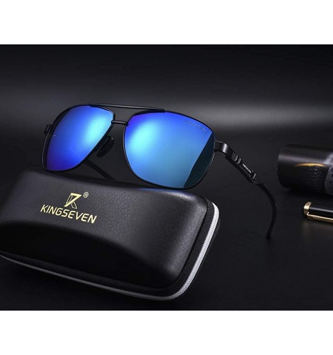 Aviator Men's Sunglasses Polarized UV400 Al-Mg Ultra Light - CW18RMYYUQ4 $15.21
