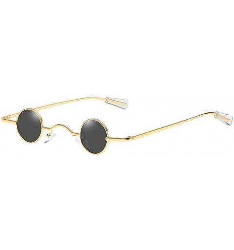 Oval Vintage Sunglasses Eyeglasses Eyewear - C2196OGLD5Y $18.71