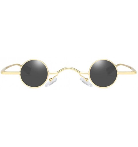 Oval Vintage Sunglasses Eyeglasses Eyewear - C2196OGLD5Y $11.47