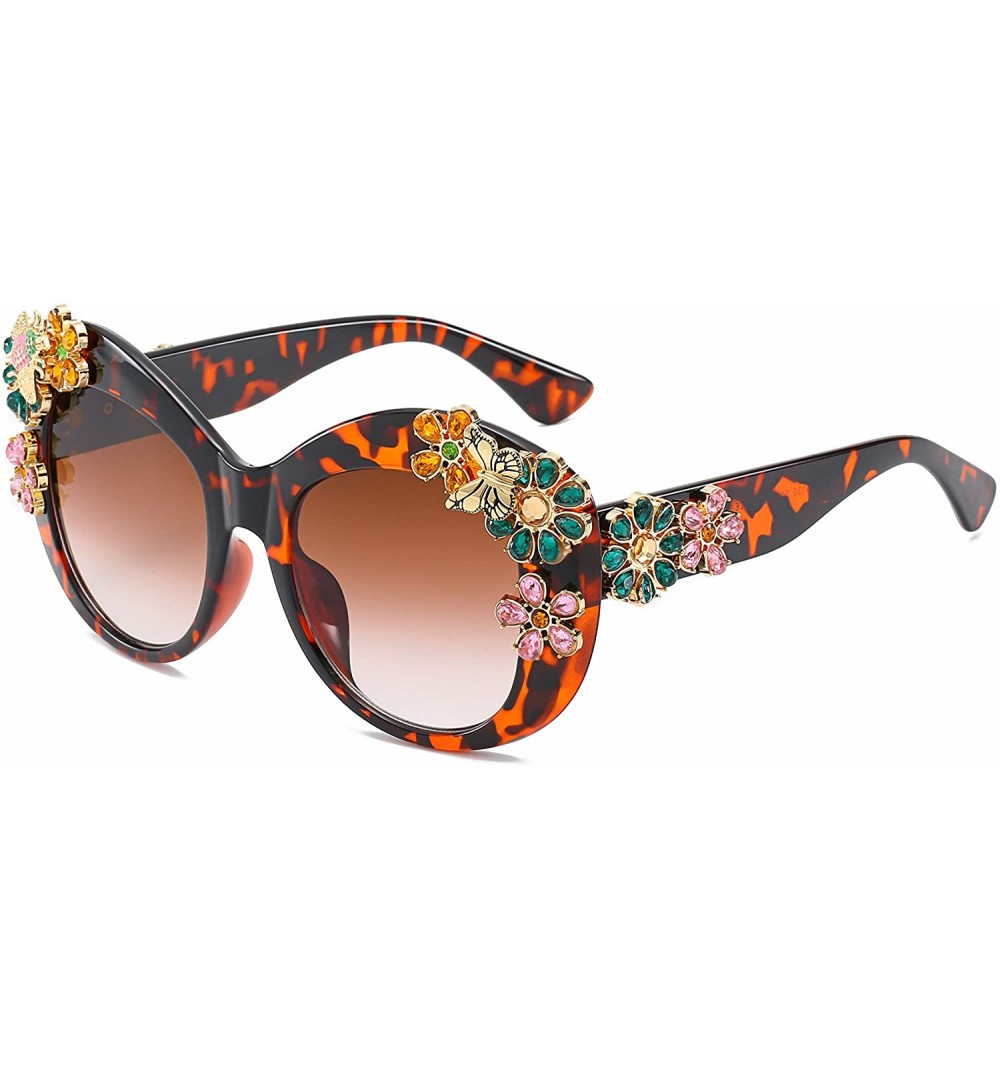 Oversized Womens oversized sunglasses classic style designer shades thick frame glasses - Tortoise - CC11U55V1T1 $20.34