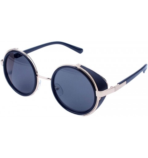 Goggle Sunglasses for Men Women Steampunk Goggles Vintage Glasses Retro Punk Glasses Eyewear Sunglasses Party Favors - F - C1...