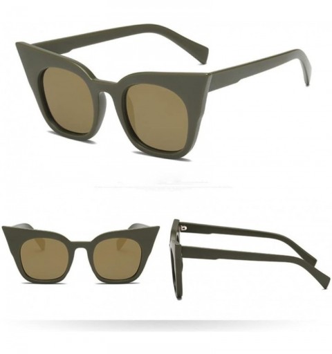Cat Eye Womens Sunglasses - Vintage Womens/Baby UV400 Protection Cat Eye Sun Glasses Plastic Frame - E - CL18DTXCOU0 $10.37