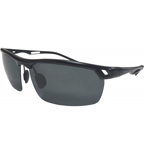 Sport Macro Giant Sport Sunglasses - Polarized - 100% UV protection - UV 400 with case - Al-Mg - CD18KOG2YZI $9.51