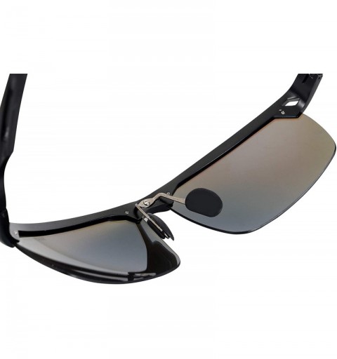 Sport Macro Giant Sport Sunglasses - Polarized - 100% UV protection - UV 400 with case - Al-Mg - CD18KOG2YZI $9.51
