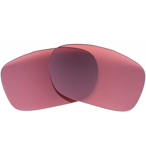 Square Polarized Replacement lenses for Oakley TwoFace OO9189 - Crafted in USA - Rose Polarized - C412IK2ZTST $23.55