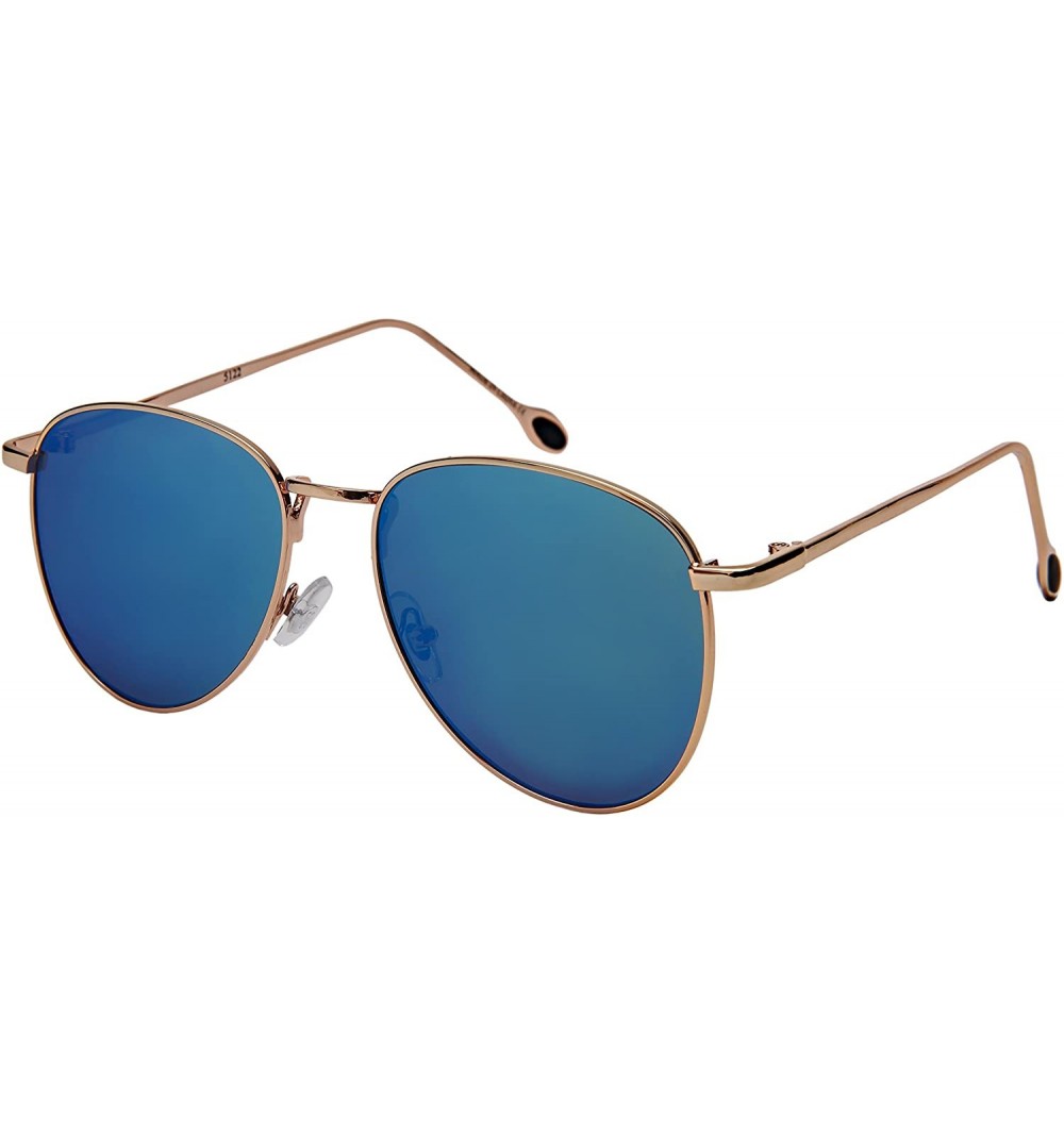 Aviator Classic Aviators w/Flat Lens 5122-FLREV - Gold - CW185XH2E6E $11.44