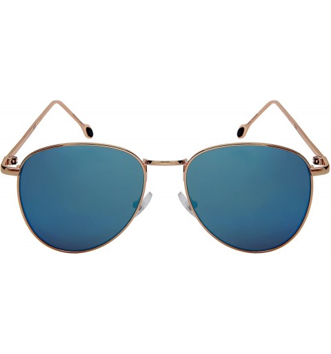 Aviator Classic Aviators w/Flat Lens 5122-FLREV - Gold - CW185XH2E6E $11.44